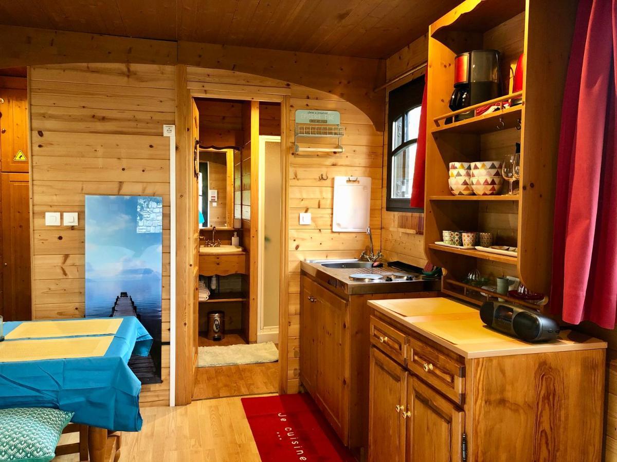 Millygite Roulotte - 4 Seasons Chalet-On-Wheels Eksteriør billede
