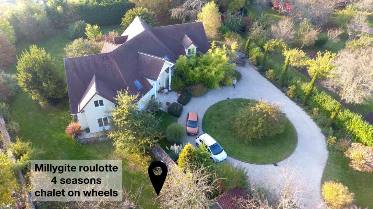 Millygite Roulotte - 4 Seasons Chalet-On-Wheels Eksteriør billede